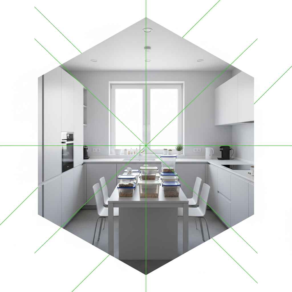 Подготовка кухни к обработке от муравьев