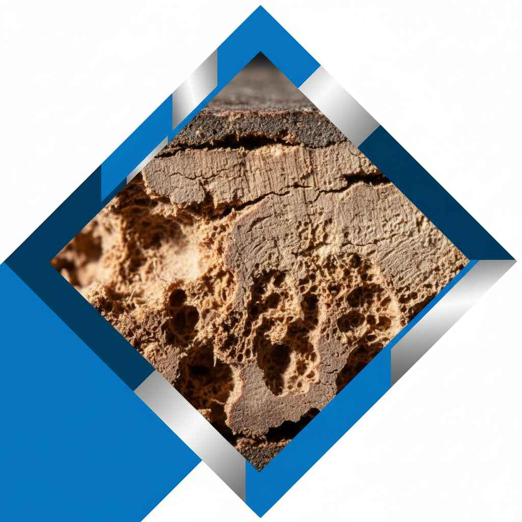 Разрушение дома жуками